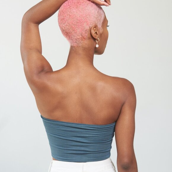 7 Pack Women’s Multi-Color Tube Tops | Basic Fitted, Soft & Stretchy, Made USA - Picture 13 of 16